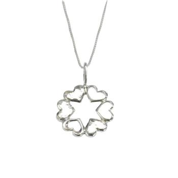 Israel Museum x Shalom House Heart Star Necklace