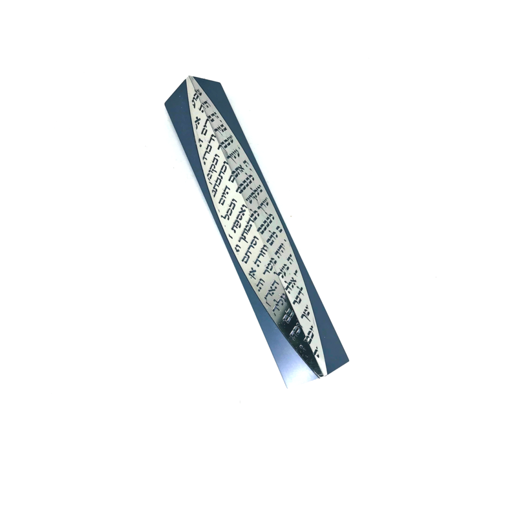 3D Mezuzah-Blue