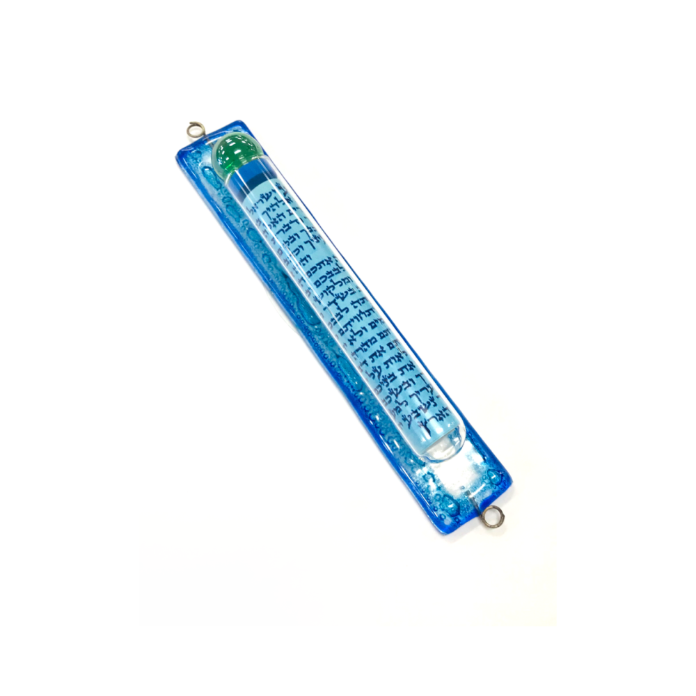Glass Mezuzah