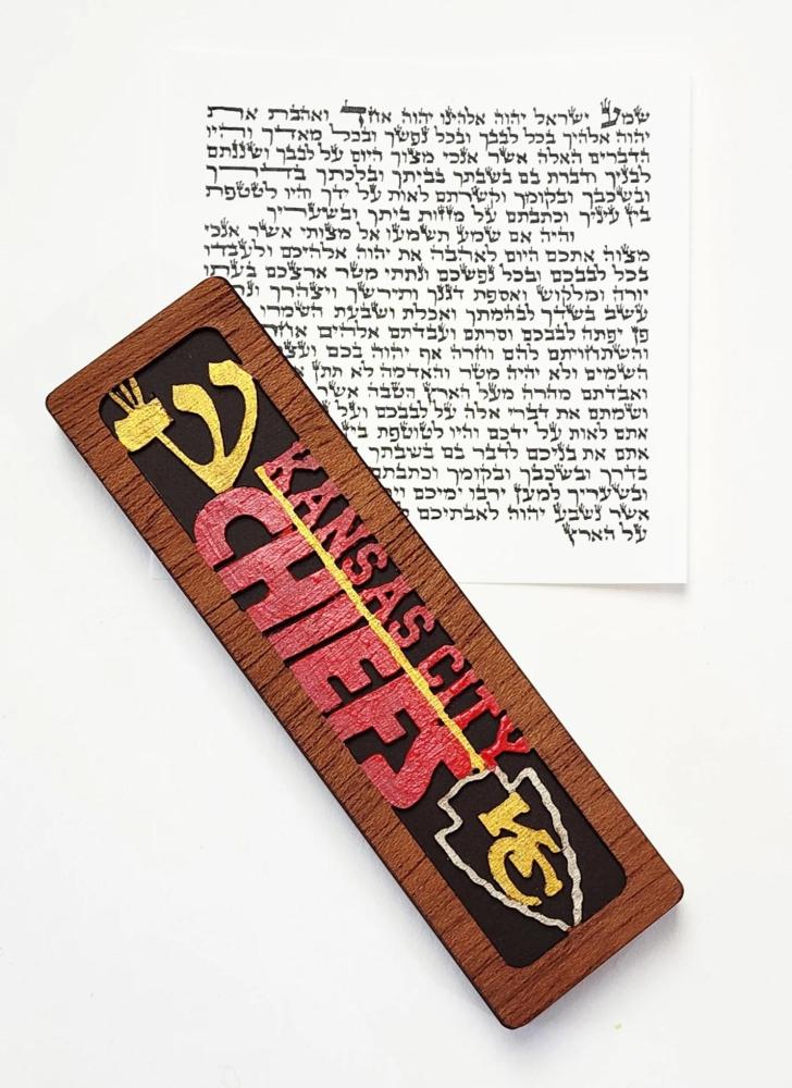 Kansas City Chiefs Mezuzah